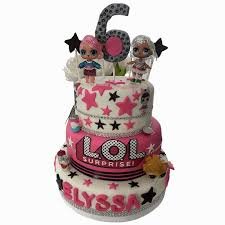 LoL Surprise Cake